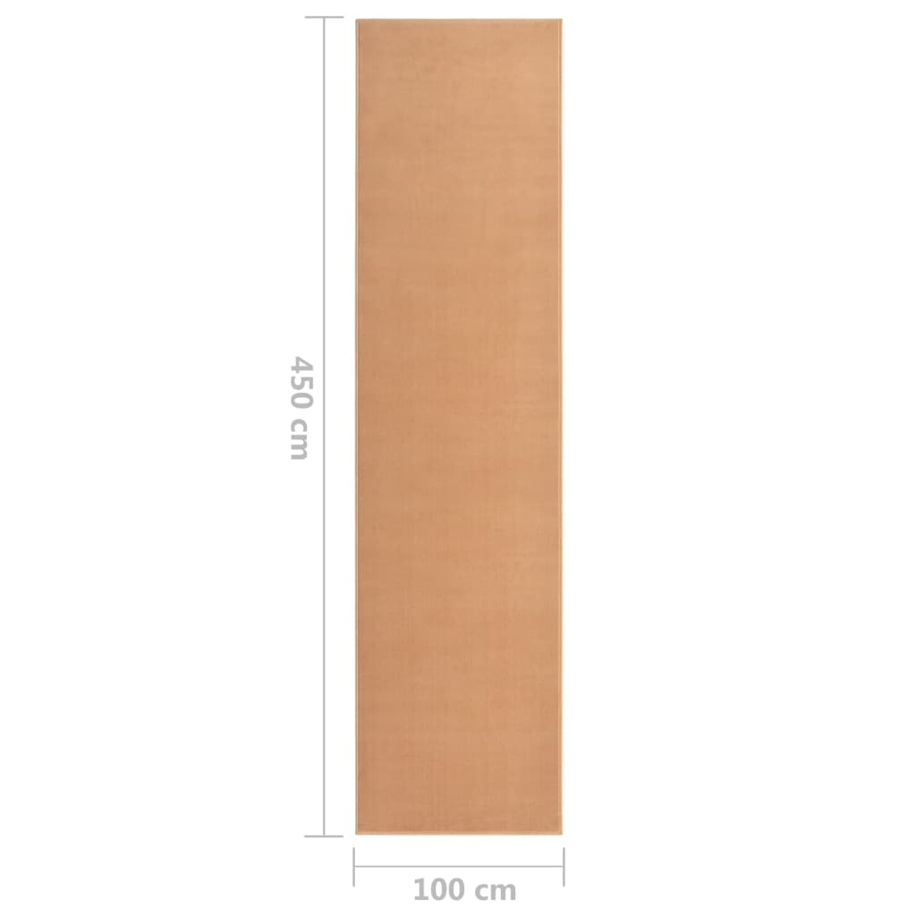 Teppichläufer BCF Beige 100x450 cm