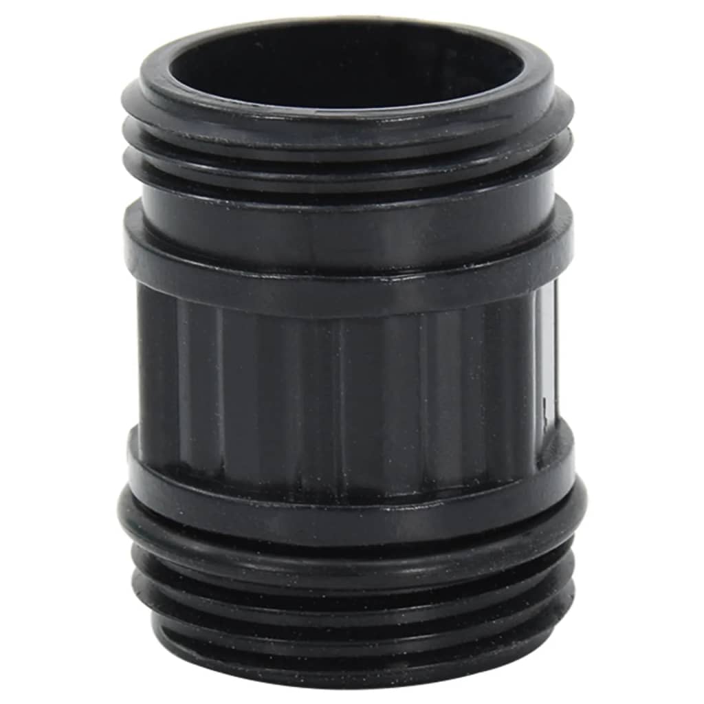 Saugschlauch mit PVC-Anschlüssen 10 m 22 mm Schwarz