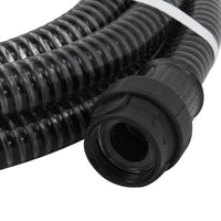 Thumbnail for Saugschlauch mit PVC-Anschlüssen 10 m 22 mm Schwarz