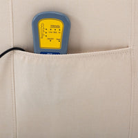 Thumbnail for Massagesessel Elektrisch Creme Stoff