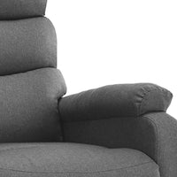 Thumbnail for Elektrischer Relaxsessel Hellgrau Stoff