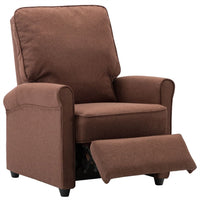 Thumbnail for Elektrischer TV-Sessel Braun Stoff