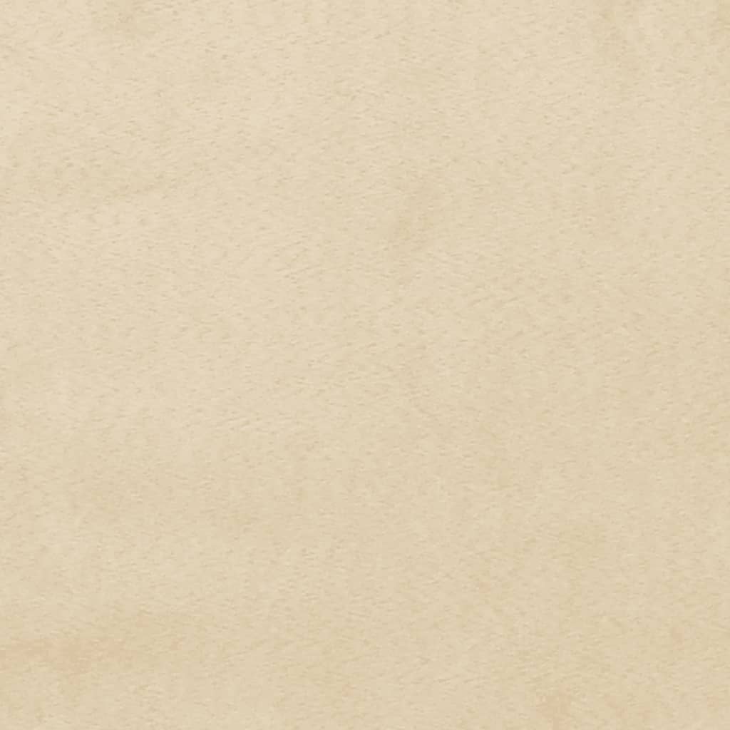 Elektrischer Massagesessel Creme Wildleder-Optik