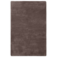 Thumbnail for Hochflor-Teppich Taupe 230x160 cm