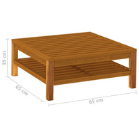 Thumbnail for Couchtisch 65x65x35 cm Massivholz Akazie