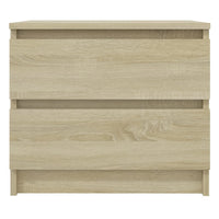 Thumbnail for Nachttische 2 Stk. Sonoma-Eiche 50x39x43,5 cm Holzwerkstoff