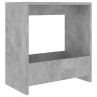 Thumbnail for Beistelltisch Betongrau 50x26x50 cm Holzwerkstoff