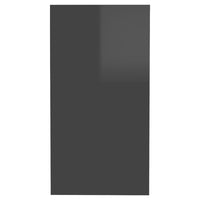 Thumbnail for Beistelltisch Hochglanz-Grau 50x26x50 cm Spanplatte