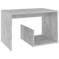 Thumbnail for Beistelltisch Betongrau 59x36x38 cm Holzwerkstoff