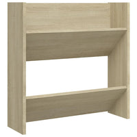 Thumbnail for Wand-Schuhschränke 4 Stk. Sonoma-Eiche 60x18x60 cm Spanplatte