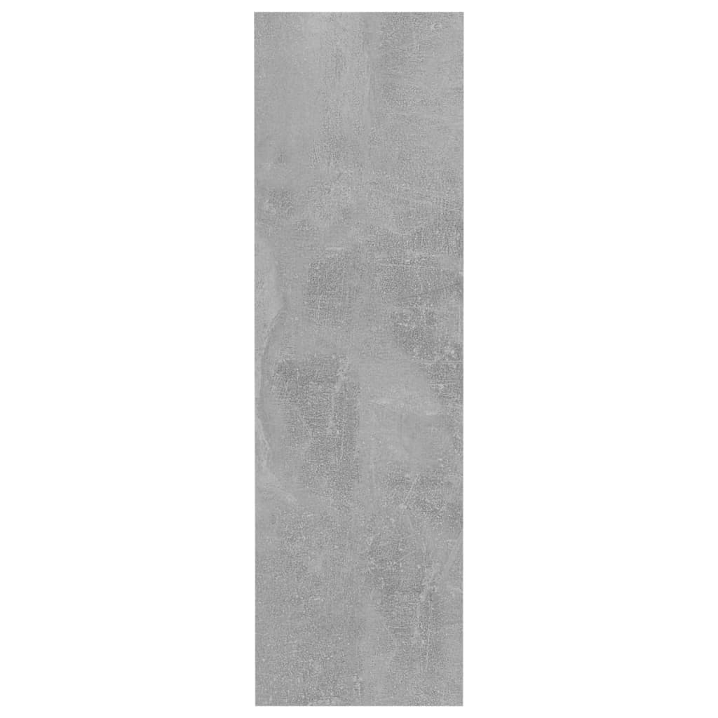 Wand-Schuhschränke 4 Stk. Betongrau 60x18x60 cm Spanplatte