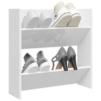 Thumbnail for Wand-Schuhschrank Hochglanz-Weiß 60x18x60 cm Spanplatte