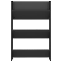 Thumbnail for Wand-Schuhschrank Grau 60x18x90 cm Spanplatte