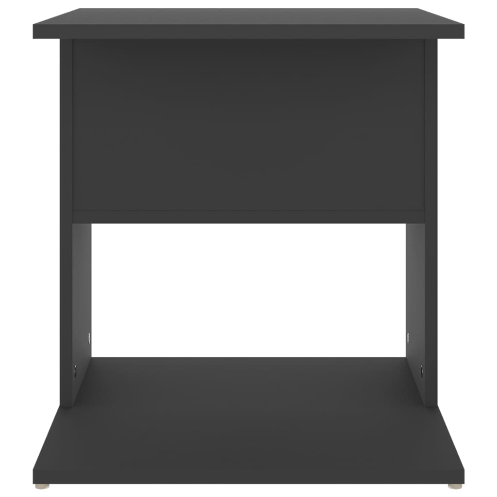 Beistelltisch Grau 45x45x48 cm Holzwerkstoff