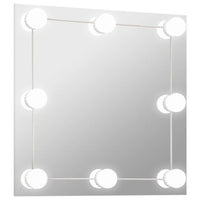 Thumbnail for Wandspiegel mit LED-Beleuchtung Quadratisch Glas