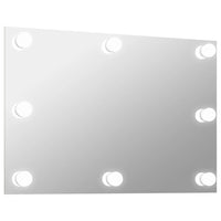 Thumbnail for Wandspiegel ohne Rahmen mit LED-Beleuchtung Rechteckig Glas