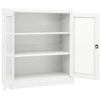 Thumbnail for Büroschrank Weiß 90x40x105 cm Stahl
