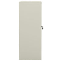 Thumbnail for Büroschrank Hellgrau 90x40x105 cm Stahl