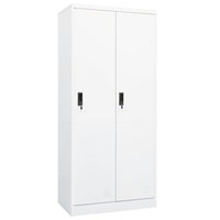 Thumbnail for Kleiderschrank Weiß 80x50x180 cm Stahl