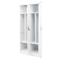 Thumbnail for Kleiderschrank Weiß 80x50x180 cm Stahl
