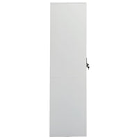 Thumbnail for Kleiderschrank Hellgrau 80x50x180 cm Stahl