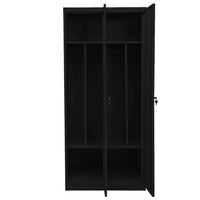 Thumbnail for Kleiderschrank Schwarz 80x50x180 cm Stahl