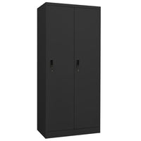 Thumbnail for Kleiderschrank Anthrazit 80x50x180 cm Stahl