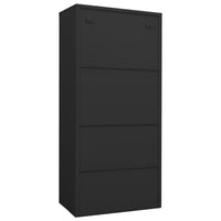 Thumbnail for Kleiderschrank Anthrazit 80x50x180 cm Stahl