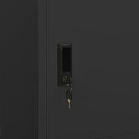 Thumbnail for Kleiderschrank Anthrazit 80x50x180 cm Stahl