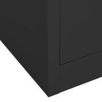 Thumbnail for Kleiderschrank Anthrazit 80x50x180 cm Stahl