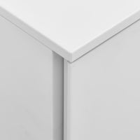 Thumbnail for Aktenschrank mit Rollen Hellgrau 39x45x67 cm Stahl