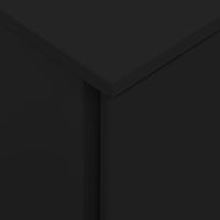 Thumbnail for Aktenschrank mit Rollen Schwarz 39x45x67 cm Stahl