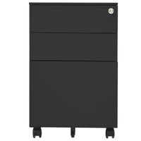 Thumbnail for Aktenschrank mit Rollen Anthrazit 39x45x60 cm Stahl