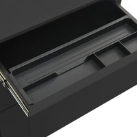 Thumbnail for Aktenschrank mit Rollen Anthrazit 39x45x60 cm Stahl