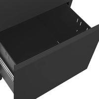 Thumbnail for Aktenschrank mit Rollen Anthrazit 39x45x60 cm Stahl