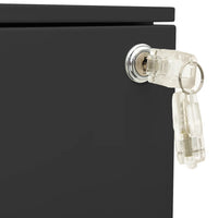 Thumbnail for Aktenschrank mit Rollen Anthrazit 39x45x60 cm Stahl