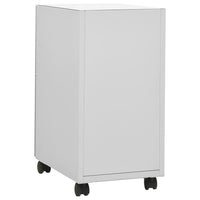 Thumbnail for Aktenschrank mit Rollen Hellgrau 30x45x59 cm Stahl