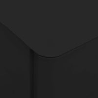 Thumbnail for Aktenschrank mit Rollen Schwarz 30x45x59 cm Stahl