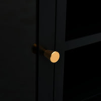 Thumbnail for TV-Schrank Schwarz 90x30x44 cm Stahl und Glas