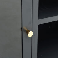 Thumbnail for TV-Schrank Anthrazit 105x35x52 cm Stahl und Glas