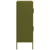 Thumbnail for Lagerschrank Olivgrün 80x35x101,5 cm Stahl