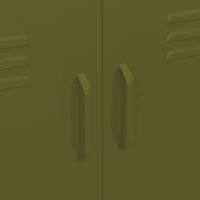 Thumbnail for Lagerschrank Olivgrün 80x35x101,5 cm Stahl