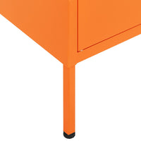 Thumbnail for Lagerschrank Orange 80x35x101,5 cm Stahl