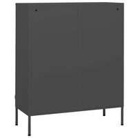 Thumbnail for Lagerschrank Anthrazit 80x35x101,5 cm Stahl