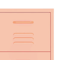 Thumbnail for Schubladenschrank Rosa 80x35x101,5 cm Stahl