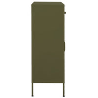 Thumbnail for Lagerschrank Olivgrün 80x35x101,5 cm Stahl