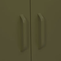 Thumbnail for Lagerschrank Olivgrün 80x35x101,5 cm Stahl