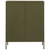 Thumbnail for Lagerschrank Olivgrün 80x35x101,5 cm Stahl