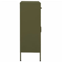 Thumbnail for Lagerschrank Olivgrün 80x35x101,5 cm Stahl