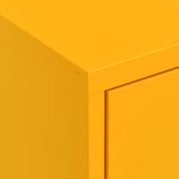 Thumbnail for Lagerschrank Senfgelb 80x35x101,5 cm Stahl